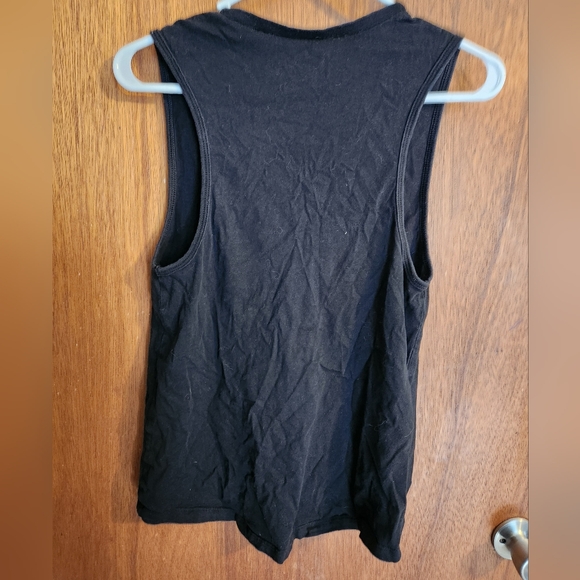 Pure Barre Women’s Black / Pink I Heart Circle P tank - Medium - Picture 3 of 4